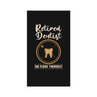 Funny Dentistry Retirement Dad Mom