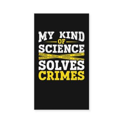 Funny Detective Forensic Science Crime Solver