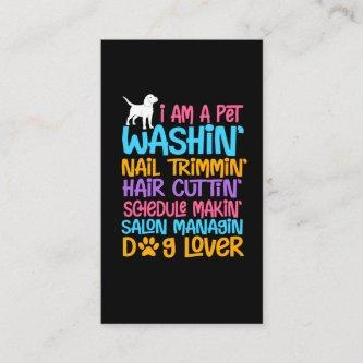 Funny Dog Groomer Quote Pet Witty Puppy Grooming