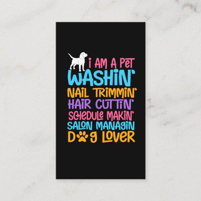 Funny Dog Groomer Quote Pet Witty Puppy Grooming