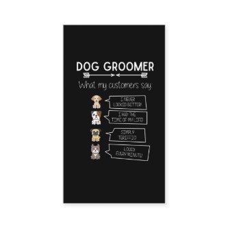 Funny Dog Grooming Humorous Puppy Groomer Fun