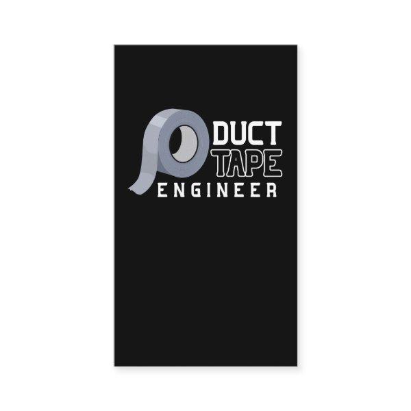 Funny Duct Tape Engineer Lazy Husband Father