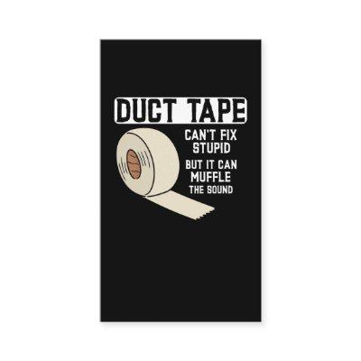 Funny Duct Tape Joke Men Husband Father