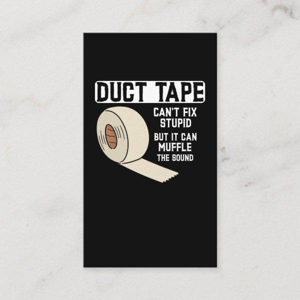 Funny Duct Tape Joke Men Husband Father