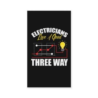 Funny Electrician Retired Husband electricity joke