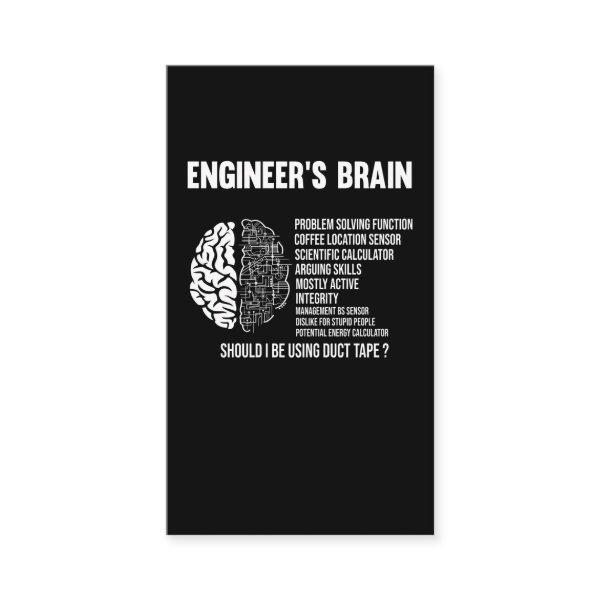 Funny Engineering Humor Brain Engineer Joke