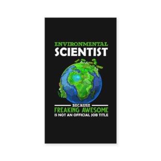 Funny Environmental Scientist Earth Science Humor