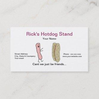 Funny Hotdog Stand
