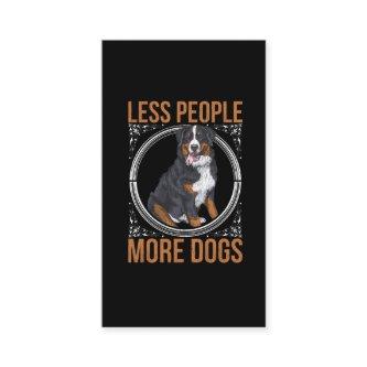 Funny Introvert Bernese Mountain Dog Animal Lover