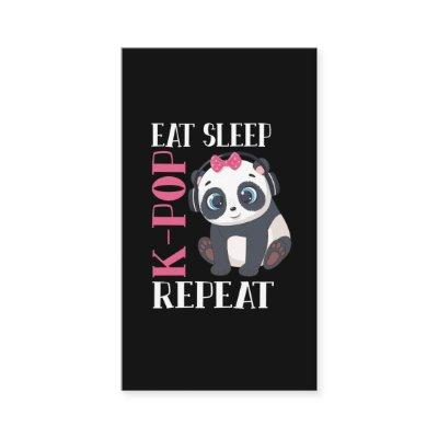 Funny K-Pop Panda Girl Korean Music Lover