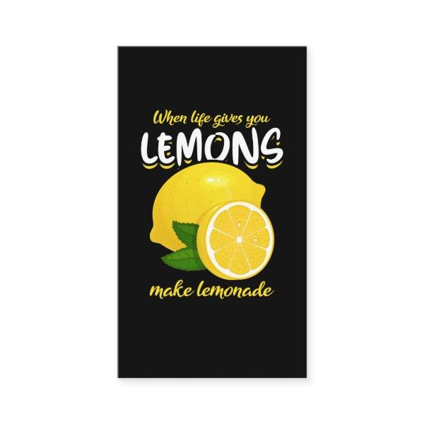 Funny Lemons Saying Make Lemonade