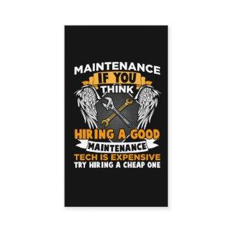 Funny Maintenance Tech Graphic Mechanic Technician