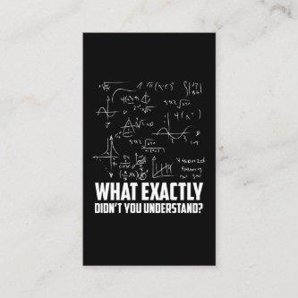 Funny Math Geek Physics Science Joke