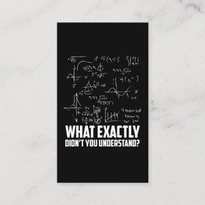 Funny Math Geek Physics Science Joke