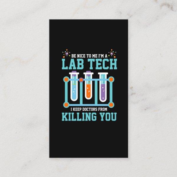 Funny Medical Lab Tech Laboratory Technician Gift