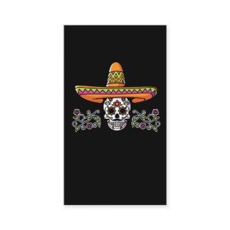 Funny Mexican Skull Sombrero Cinco de Mayo