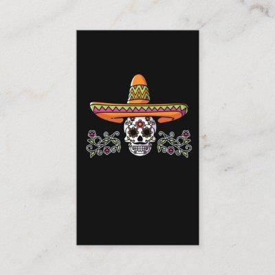 Funny Mexican Skull Sombrero Cinco de Mayo