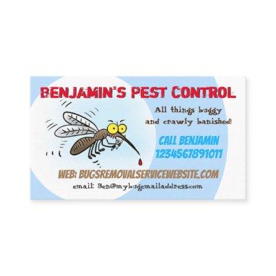 Funny mosquito pest control business