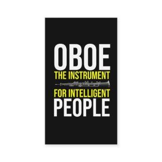 Funny Oboe Player Intelligent Musician Humor