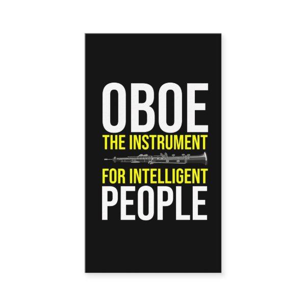 Funny Oboe Player Intelligent Musician Humor