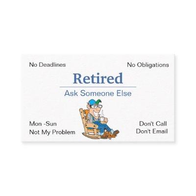 Funny Out Of Business Retirement