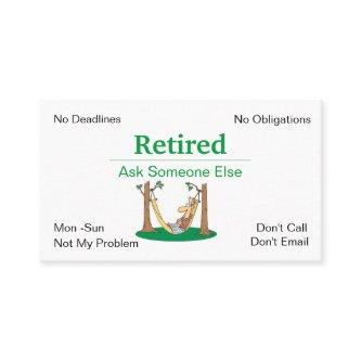 Funny Out of Business Retirement