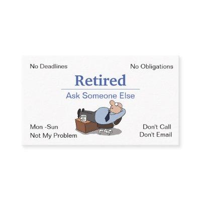 Funny Out Of Business Retirement