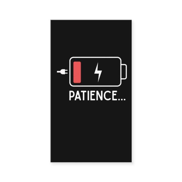 Funny Patience Mom and Dad Low Battery New Baby
