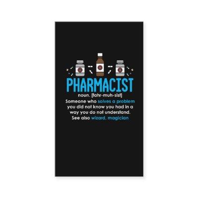 Funny Pharmacist Definition Pharmacy Employee