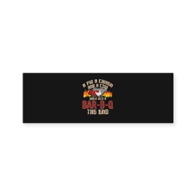Funny Pig Chicken Cow Bar B Q Bbq Chef Cookie Cook Mini