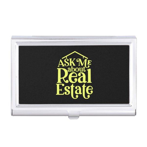 Funny Real Estate Agent Gift Home Broker Realtor    Case