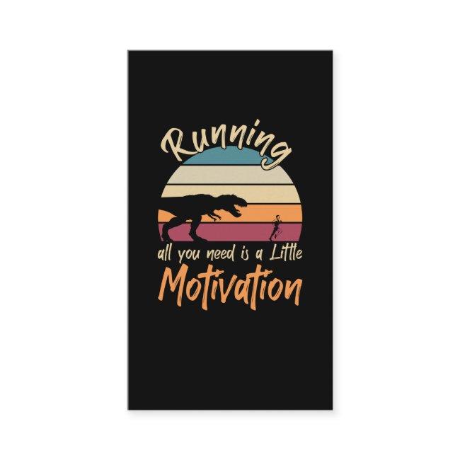 Funny Running Motivation Dinosaur Joke