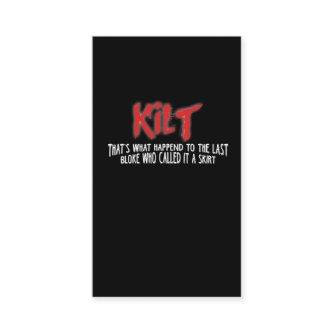 Funny Scottish Kilt T Shirt for Kilt Wearers