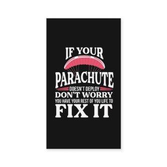 Funny Skydiving Gift Hilarious Skydiver Parachute