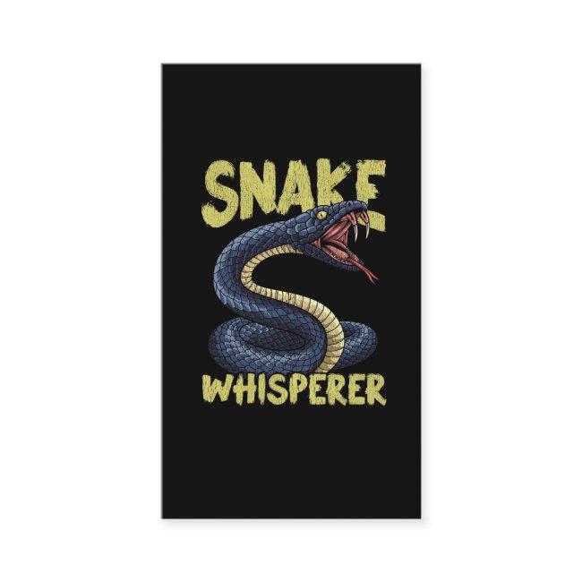 Funny Snake Whisperer Animal Reptile Owner
