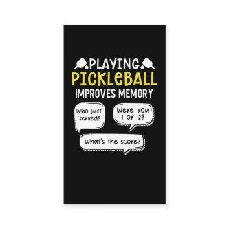 Funny Sports Pickleball Player