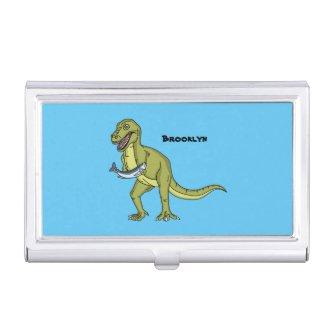Funny T rex dinosaur illustration  Case