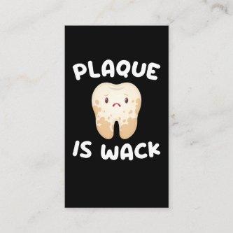 Funny Tooth Plaque Dentist Dental Assistant