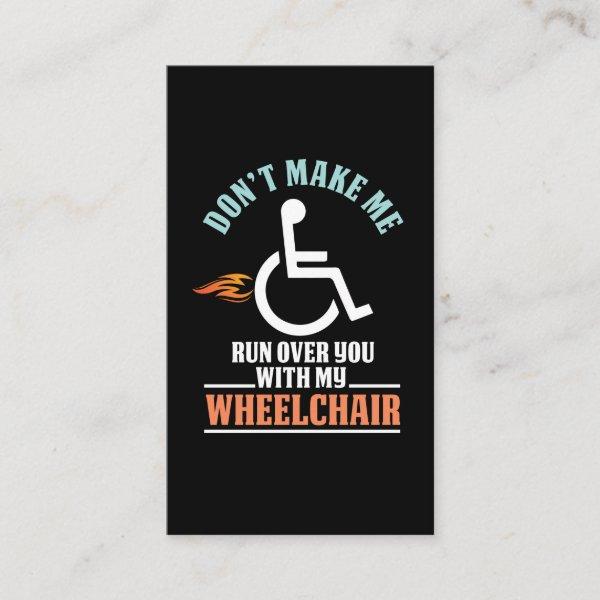 Funny Wheelchair Joke for Comedian