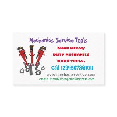 Funny wrench monster tools humour cartoon