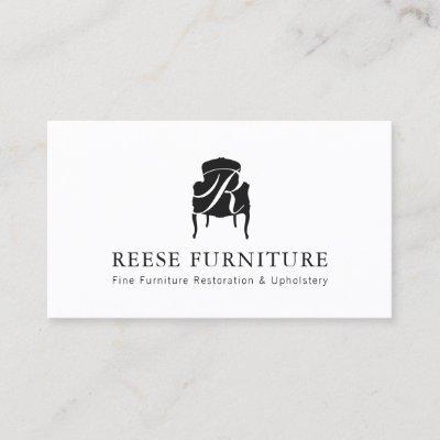 Furniture Restoration and Upholstery Monogram Logo