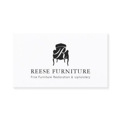 Furniture Restoration and Upholstery Monogram Logo