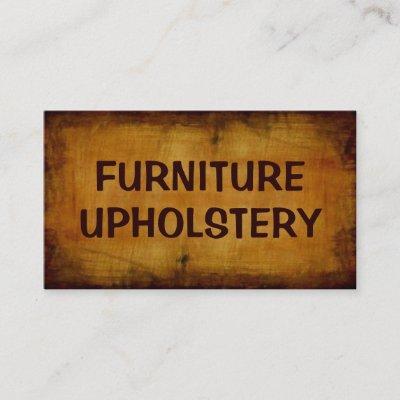 Furniture Upholstery Antique