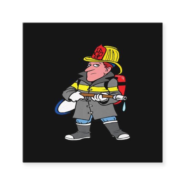 Future Firefighter Hose Jacket & Helmet Rescue Square