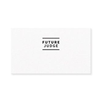 Future judge