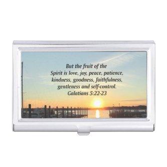 GALATIANS 5 SUNSET PHOTO  CASE