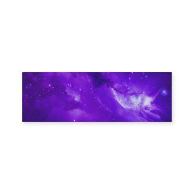 Galaxy with stars in space mini