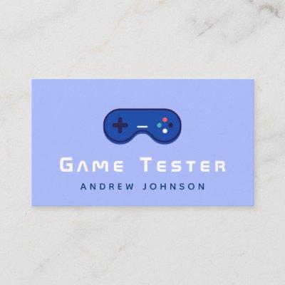 Game Developer Tester Blue Joystick Controller