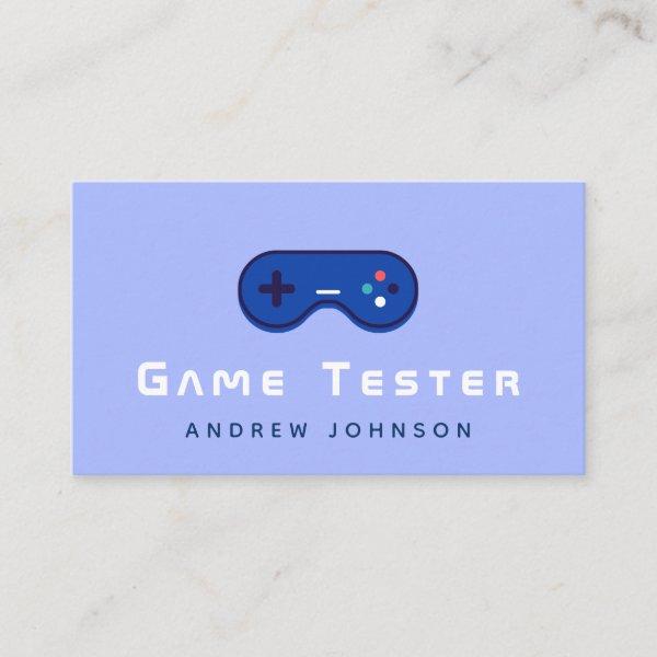 Game Developer Tester Blue Joystick Controller