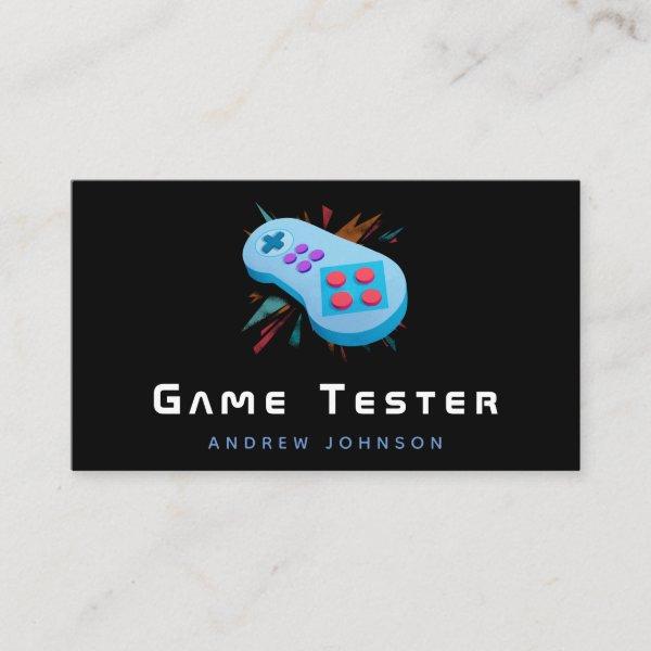 Game Developer Tester Modern Gaming Theme Cool